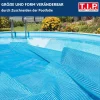 Poolabdeckung Solarfolie Ø 4,6 m blau