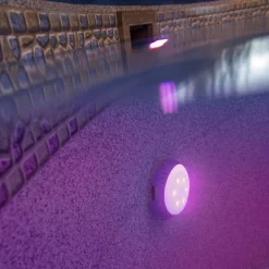 Poolbeleuchtung mit LED Ø 16 x 10 cm