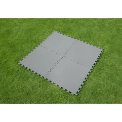 Pool-Bodenschutzmatten 'Flowclear' grau 50 x 50 cm 9 Stück