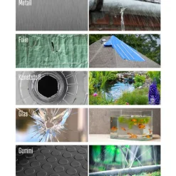 Poolflicken Reparatur-Klebeband transparent 150 x 10 cm