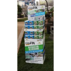 Poolflicken Reparatur-Klebeband transparent 150 x 10 cm