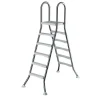 Poolleiter Edelstahl 150 cm für Aufstellpools