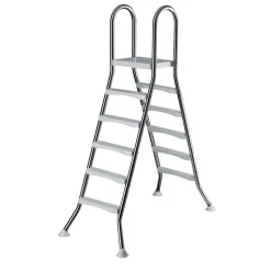 Poolleiter Edelstahl 150 cm für Aufstellpools