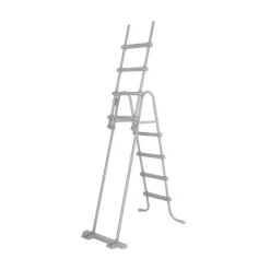 Pool-Sicherheitsleiter 'Flowclear™' Stahl 2 x 4 Stufen, 122 cm