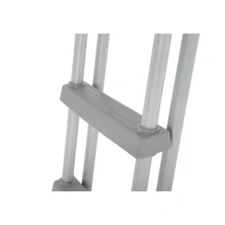 Pool-Sicherheitsleiter 'Flowclear™' Stahl 2 x 3 Stufen, 107 cm