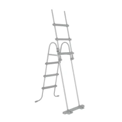 Pool-Sicherheitsleiter 'Flowclear™' Stahl 2 x 3 Stufen, 107 cm