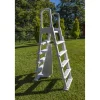 Pool-Sicherheitsleiter, Kunststoff, 2 x 4 Stufen
