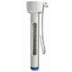 Pool-Thermometer weiß, mit Schwimmkopf