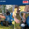 Pool-Umwälzpumpe 'SPP 300 F' mit Vorfilter schwarz/blau
