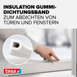 P-Profildichtung 'Insulation' weiß 6 m