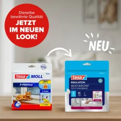 P-Profildichtung 'Insulation' weiß 10 m