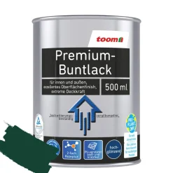 Premium-Buntlack moosgrün glänzend 500 ml