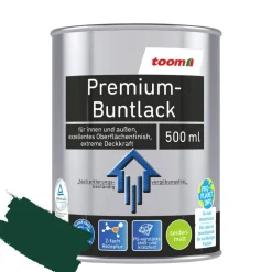 Premium-Buntlack moosgrün seidenmatt 500 ml