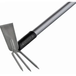 Premium-Doppelhacke Carbonstahl 3 Zinken 154 cm
