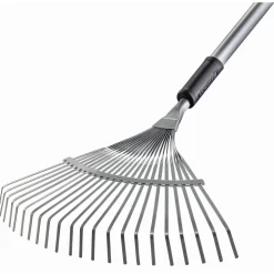 Premium-Fächerbesen Carbonstahl 22 Zinken 175 cm