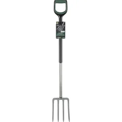 Premium-Spatengabel L Carbonstahl 4 Zinken 120 cm