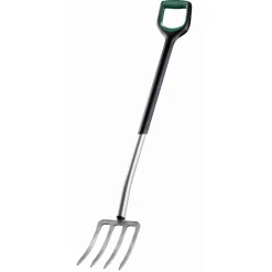 Premium-Spatengabel L Carbonstahl 4 Zinken 120 cm
