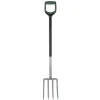 Premium-Spatengabel M Carbonstahl 4 Zinken 108 cm