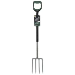 Premium-Spatengabel M Carbonstahl 4 Zinken 108 cm