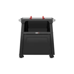 Premium-Stand für Elektrogrill 'Lumin' schwarz 100 x 53,5 x 80 cm