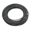 Profi-Einziehspirale Metall schwarz 20 m
