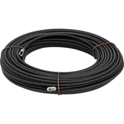 Profi-Einziehspirale Metall schwarz 20 m