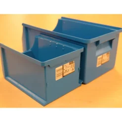 ProfiPlus Stapelsichtbox 'Box 4' blau 35,5 x 20,5 x 15 cm