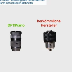 Profi-Säulenbohrmachine 'DP19Vario' 550 W