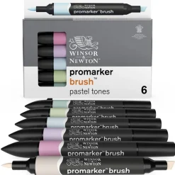Promarker Brush 'Pastell Töne' mehrfarbig 6er-Set