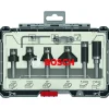 PRO' Rand- und Kantenfräser-Set 6-teilig Ø 8 mm