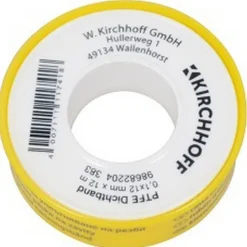 PTFE-Gewindedichtband 0,1 x 12 mm x 12 m