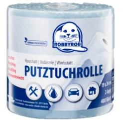 Putztuchrolle blau 2-lagig 400 Blatt