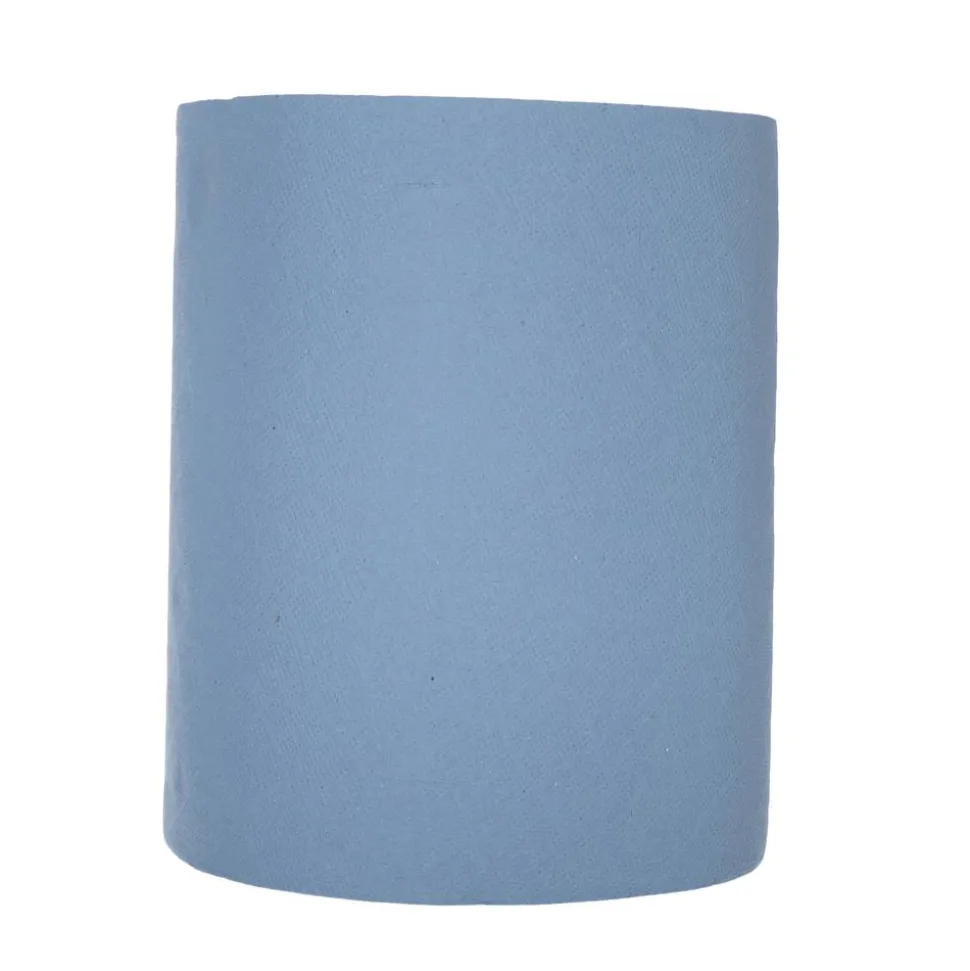Putztuchrolle blau 2-lagig 2 x 500 Blatt, 2er-Pack
