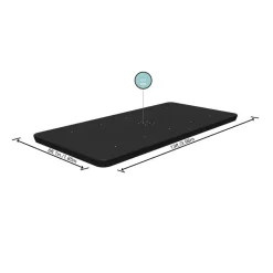 PVC-Abdeckplane 'Flowclear™' 396 x 185 cm