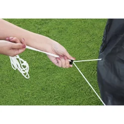 PVC-Abdeckplane 'Flowclear™' grau Ø 427 cm