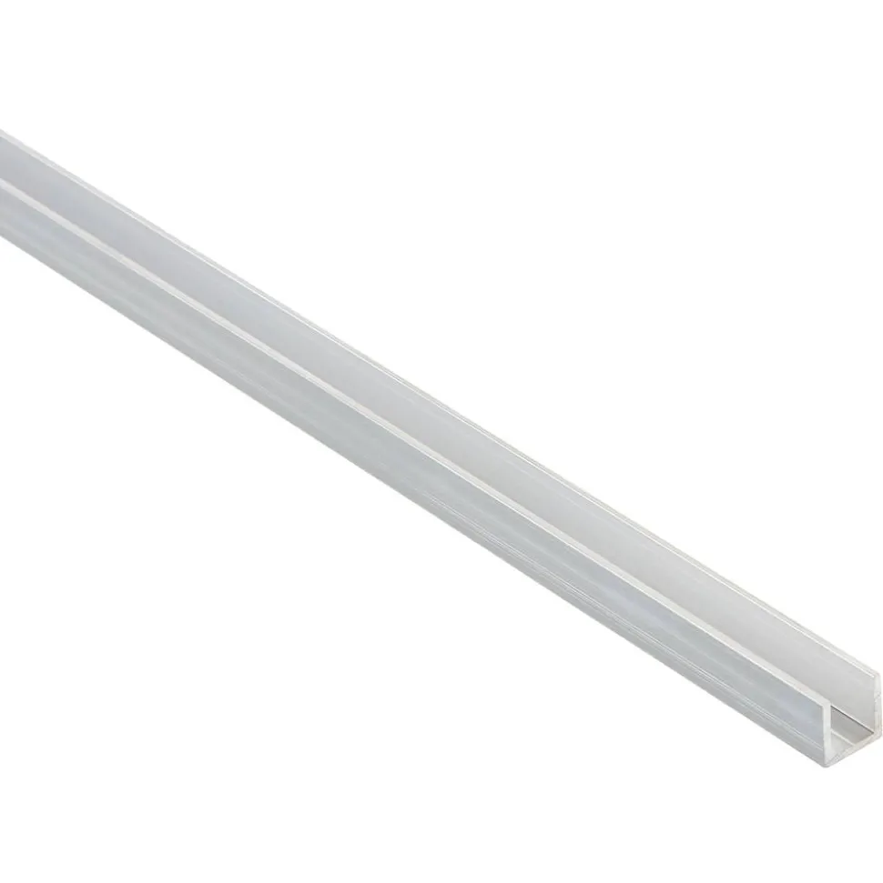 Quadrat-U-Profil combitech® Aluminium 250 cm 15,5 mm