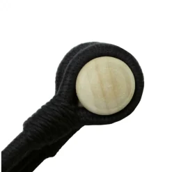 Raffhalter Kordel für Vorhänge mit Magnet schwarz 47 cm