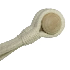 Raffhalter Kordel mit Magnet für Vorhänge beige 47 cm