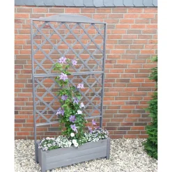 Rankkasten 'Botanica' grau 110 x 210 x 32 cm