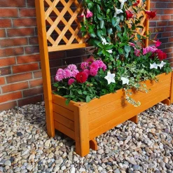 Rankkasten 'Romantica' braun 120 x 38 x 140 cm