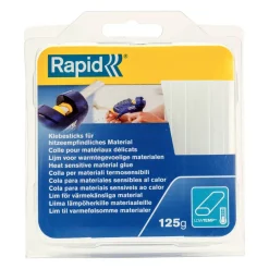 Rapid Niedertemperatur-Klebesticks Transparent 9 mm Oval 125 g