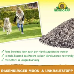 Rasendünger 'Moos- und Unkrautstopp' 10 kg