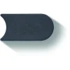Rasenmaehkante Beton anthrazit 24 x 12 x 4 cm