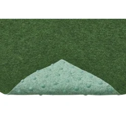 Rasenteppich 'Alteria No. 41' mit Drainage 200 cm x 4 mm grün Meterware
