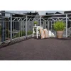 Rasenteppich 'Alteria No. 97' mit Drainage 200 cm x 4 mm braun Meterware