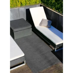 Rasenteppich anthrazit 100 x 200 cm