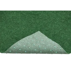 Rasenteppich 'Atlantis No. 41' mit Drainage 200 cm x 3,7 mm grün Meterware
