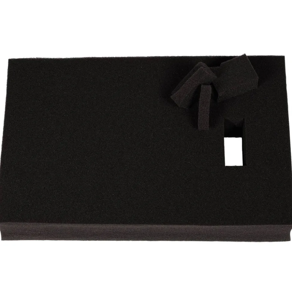 Rasterschaumstoff 27,3 x 6,3 x 41,5 cm für Einhell 'E-Case Systems'