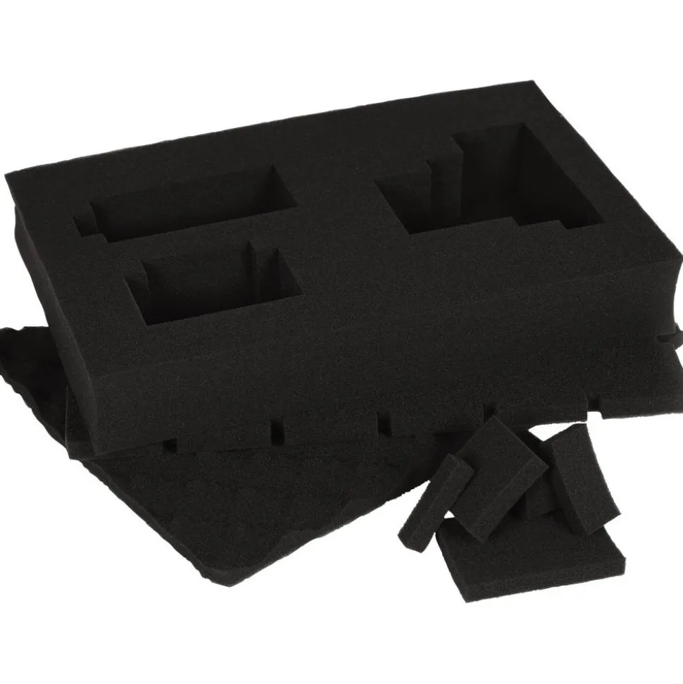 Rasterschaumstoff 27,3 x 6,3 x 41,5 cm für Einhell 'E-Case Systems'