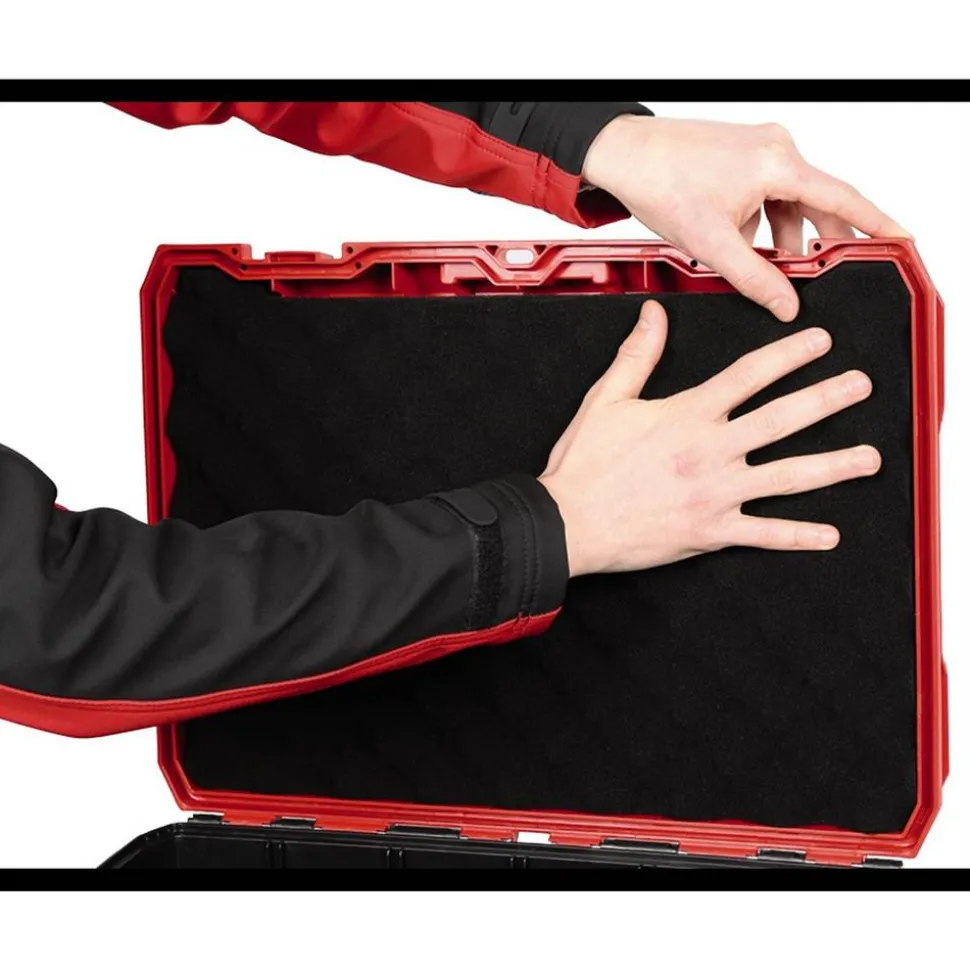 Rasterschaumstoff 27,3 x 6,3 x 41,5 cm für Einhell 'E-Case Systems'